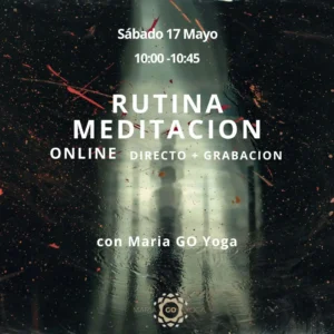 clase de meditacion online maria go yoga