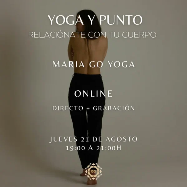 banner clase de yoga online maria go yoga