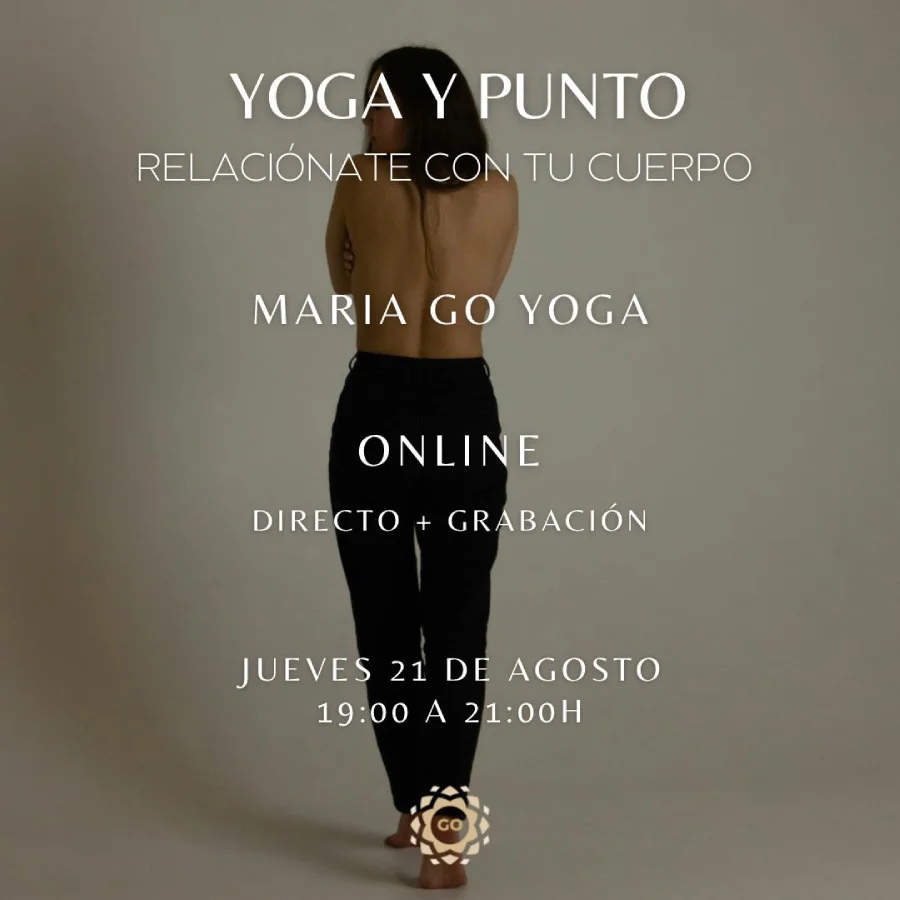 banner clase de yoga online maria go yoga