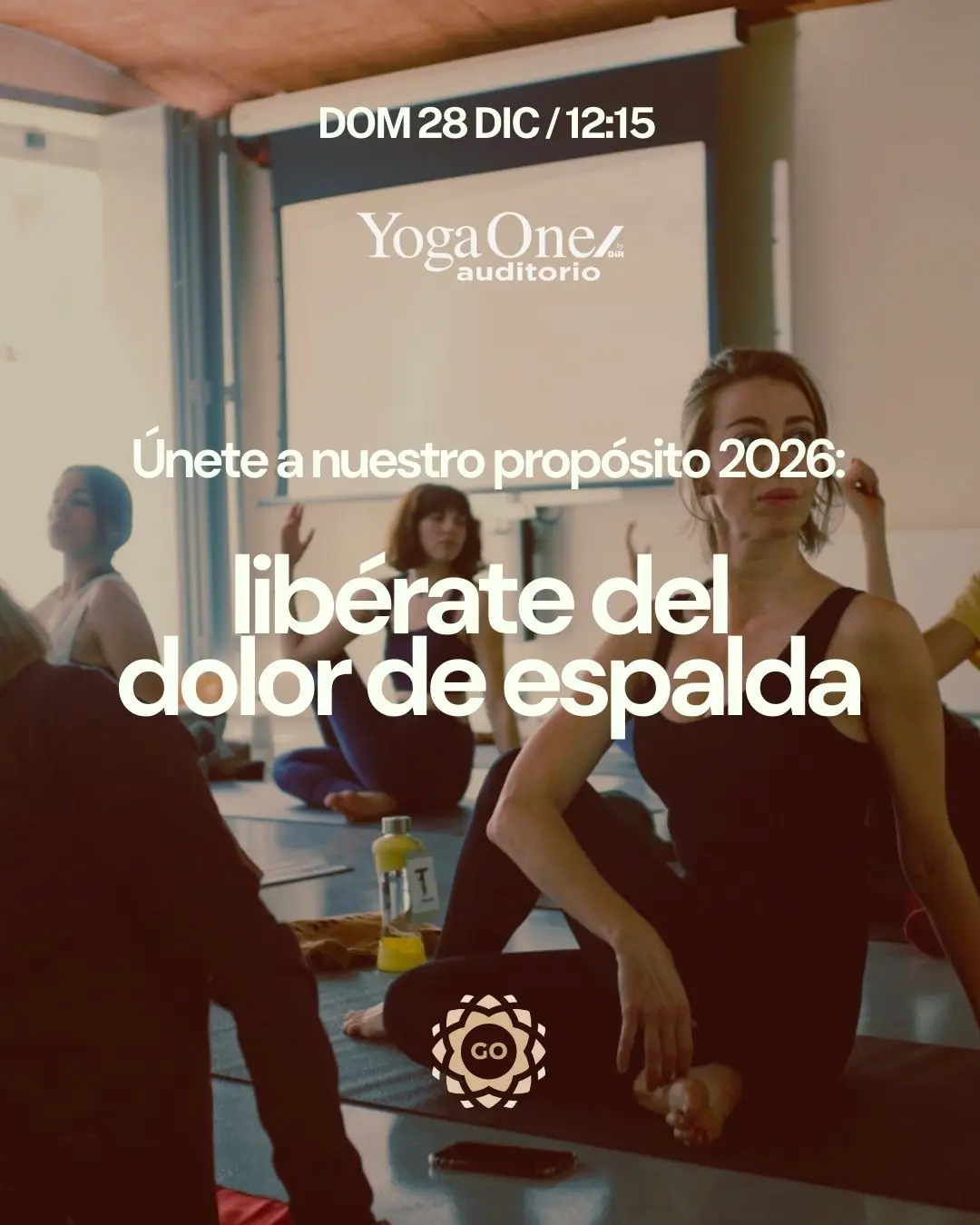 EVENTO PRESENCIAL: LIBÉRATE DEL DOLOR DE ESPALDA